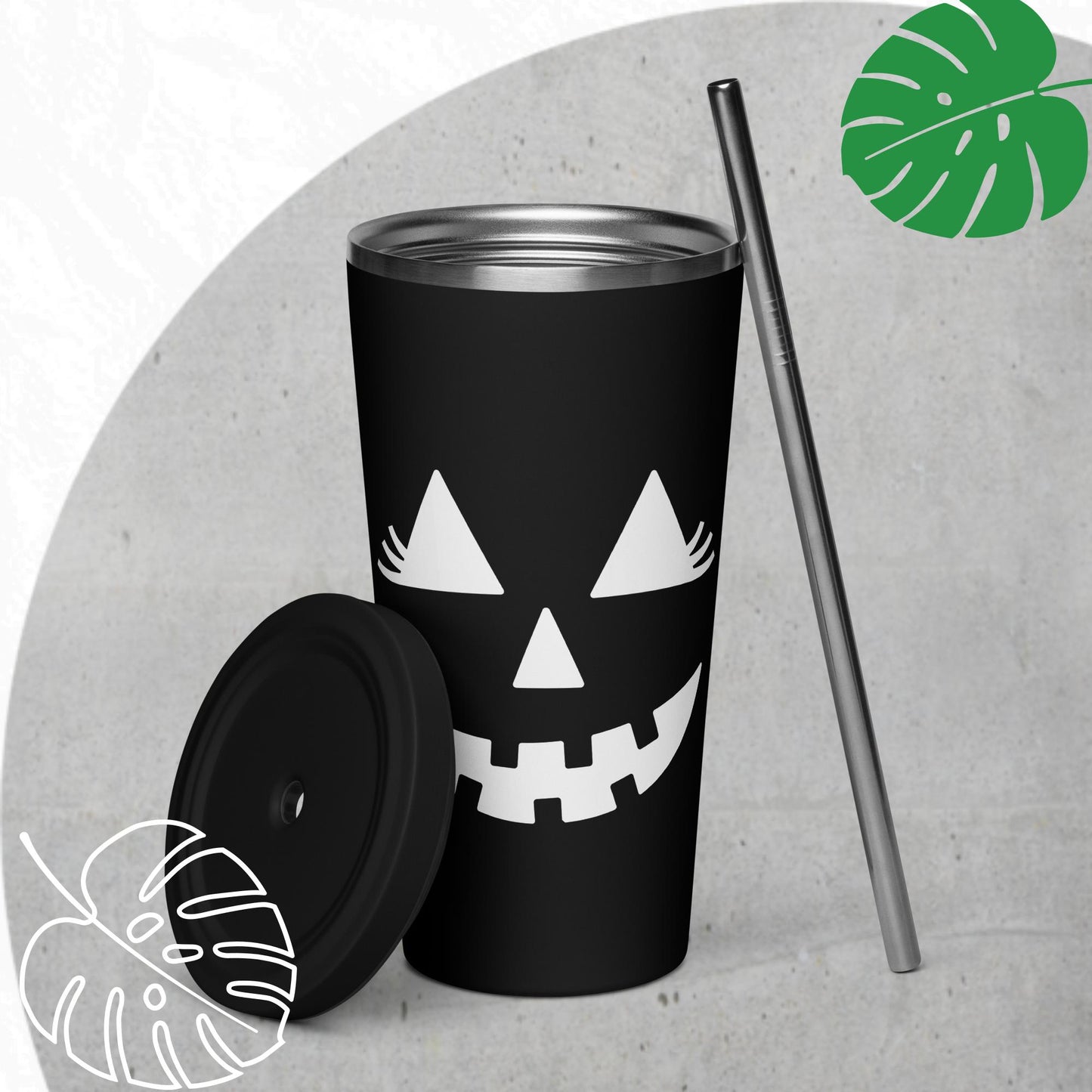 Jack-o-insulated tumbler