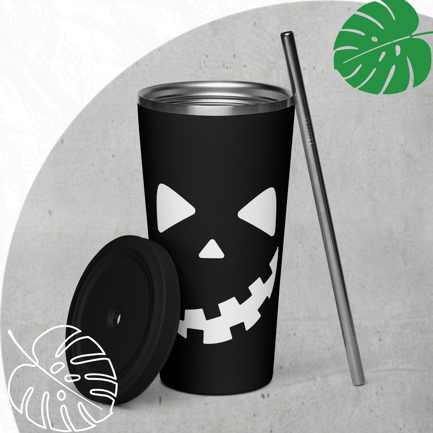 Jack-o-insulated tumbler