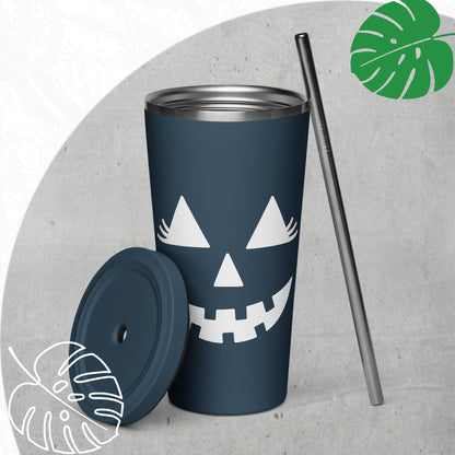 Jack-o-insulated tumbler