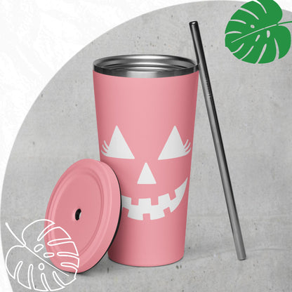 Jack-o-insulated tumbler