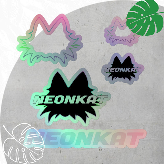 NeonKat Holographic stickers (5)