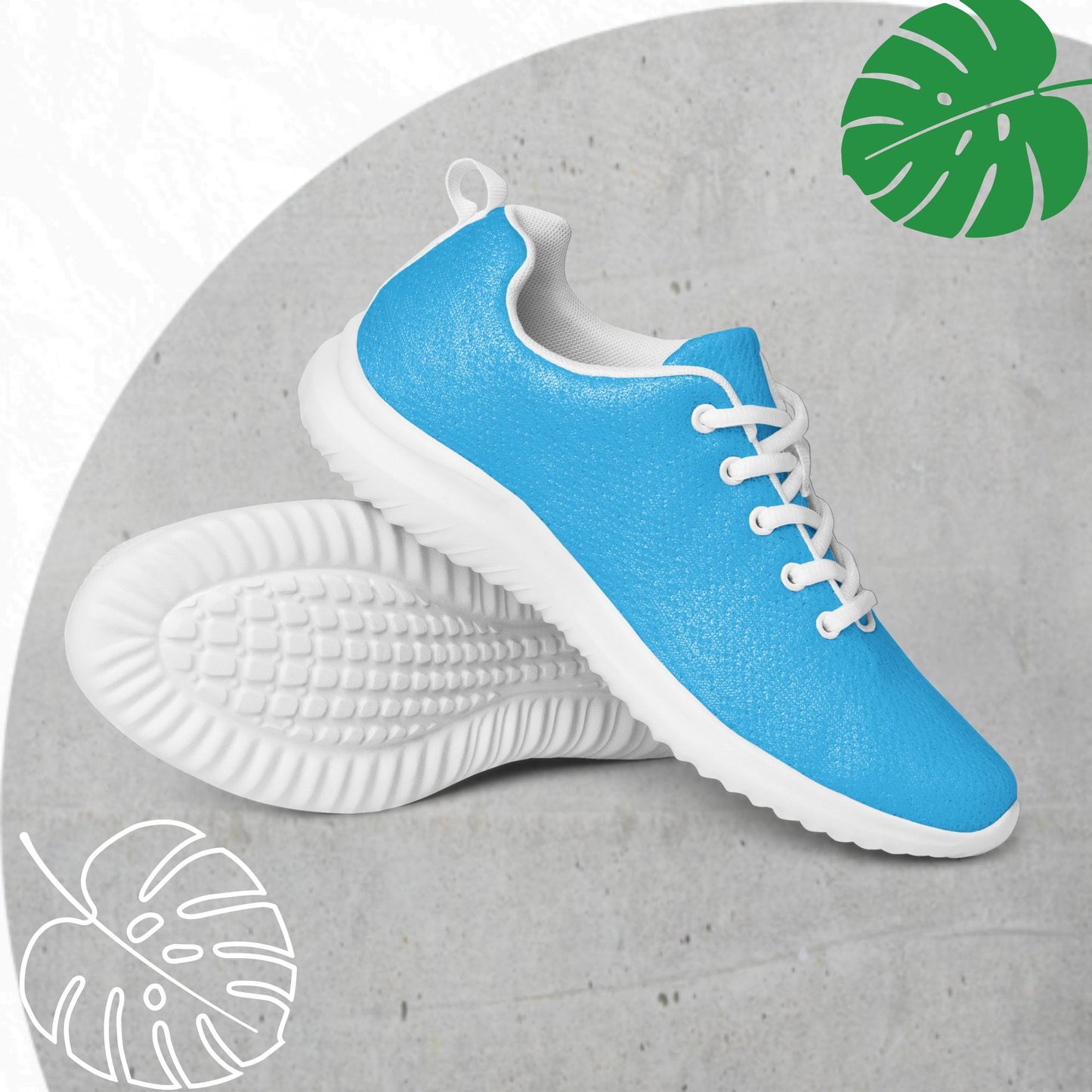 Blue (light) athletic shoes