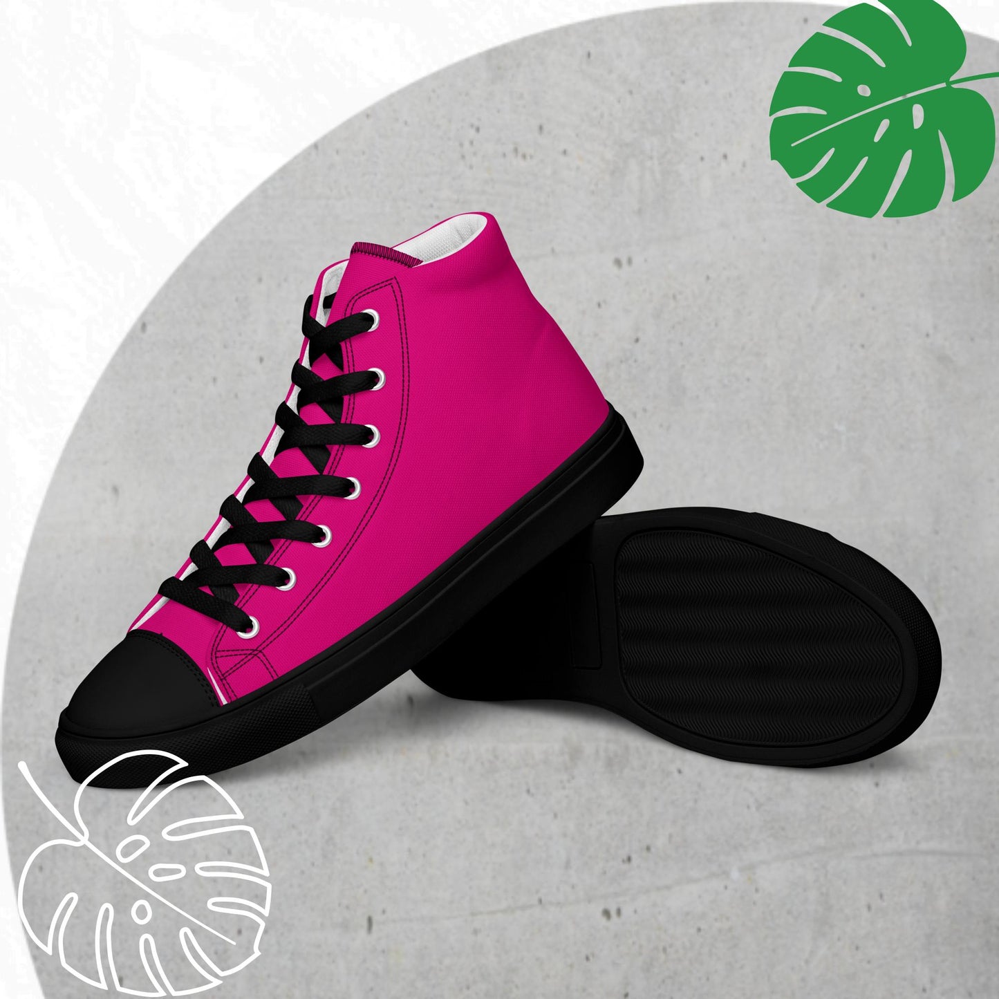 Fuchsia High-Tops