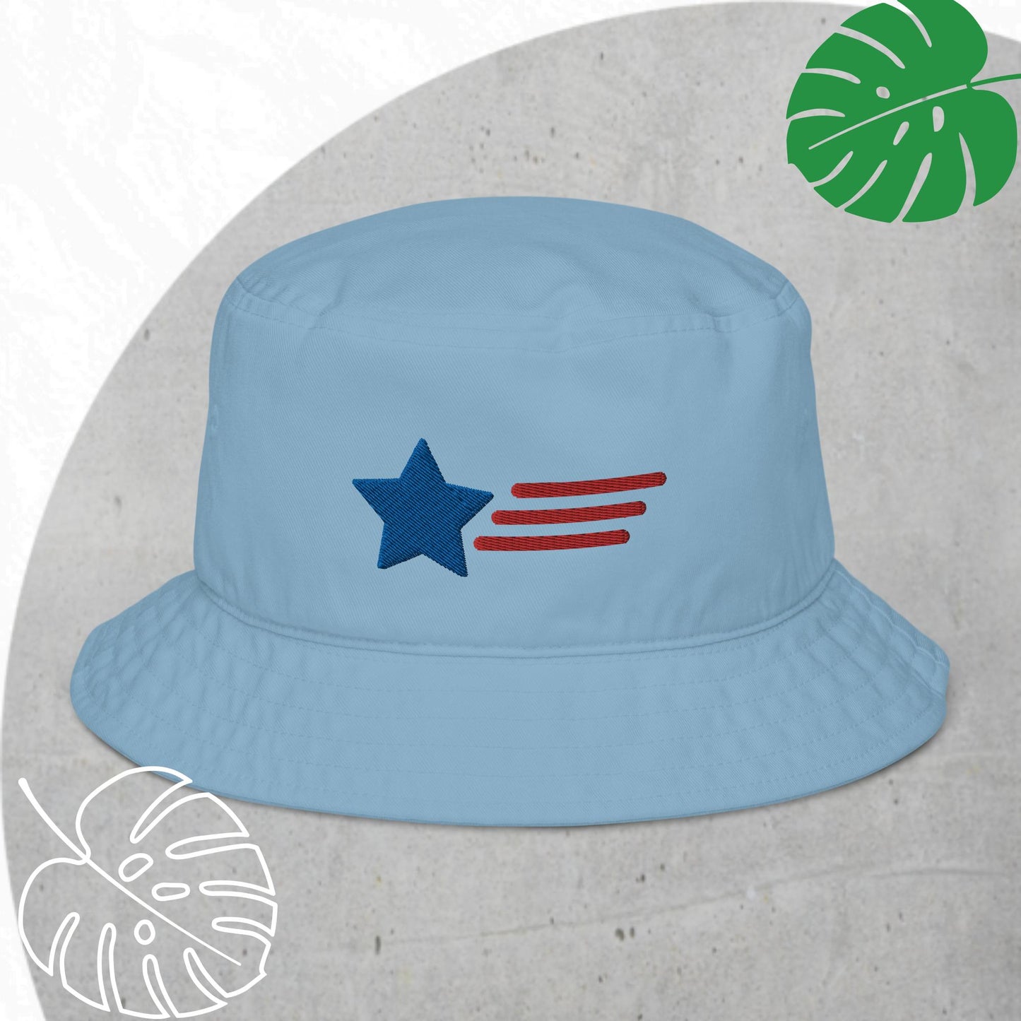 Shooting star bucket hat