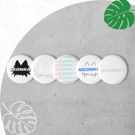 NeonKat pin buttons (5)