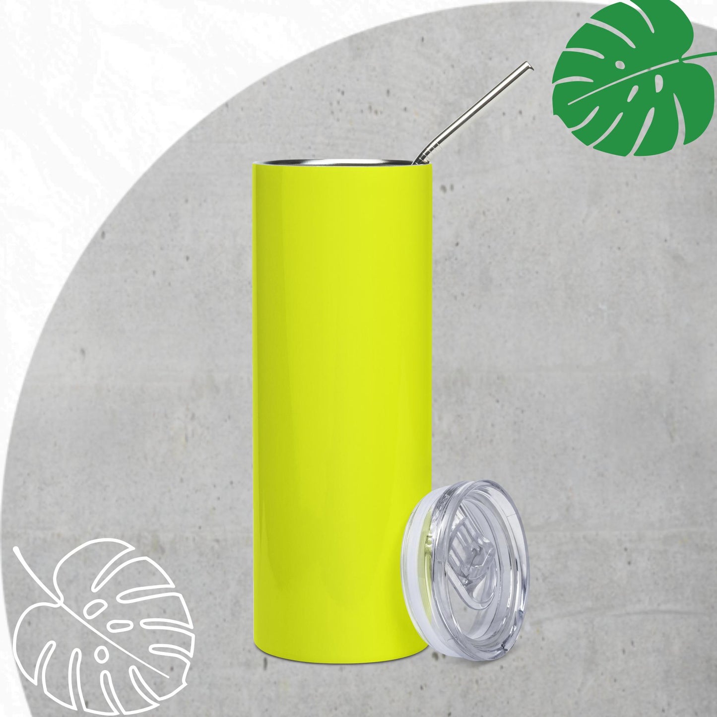 Yellow (neon) 20oz tumbler