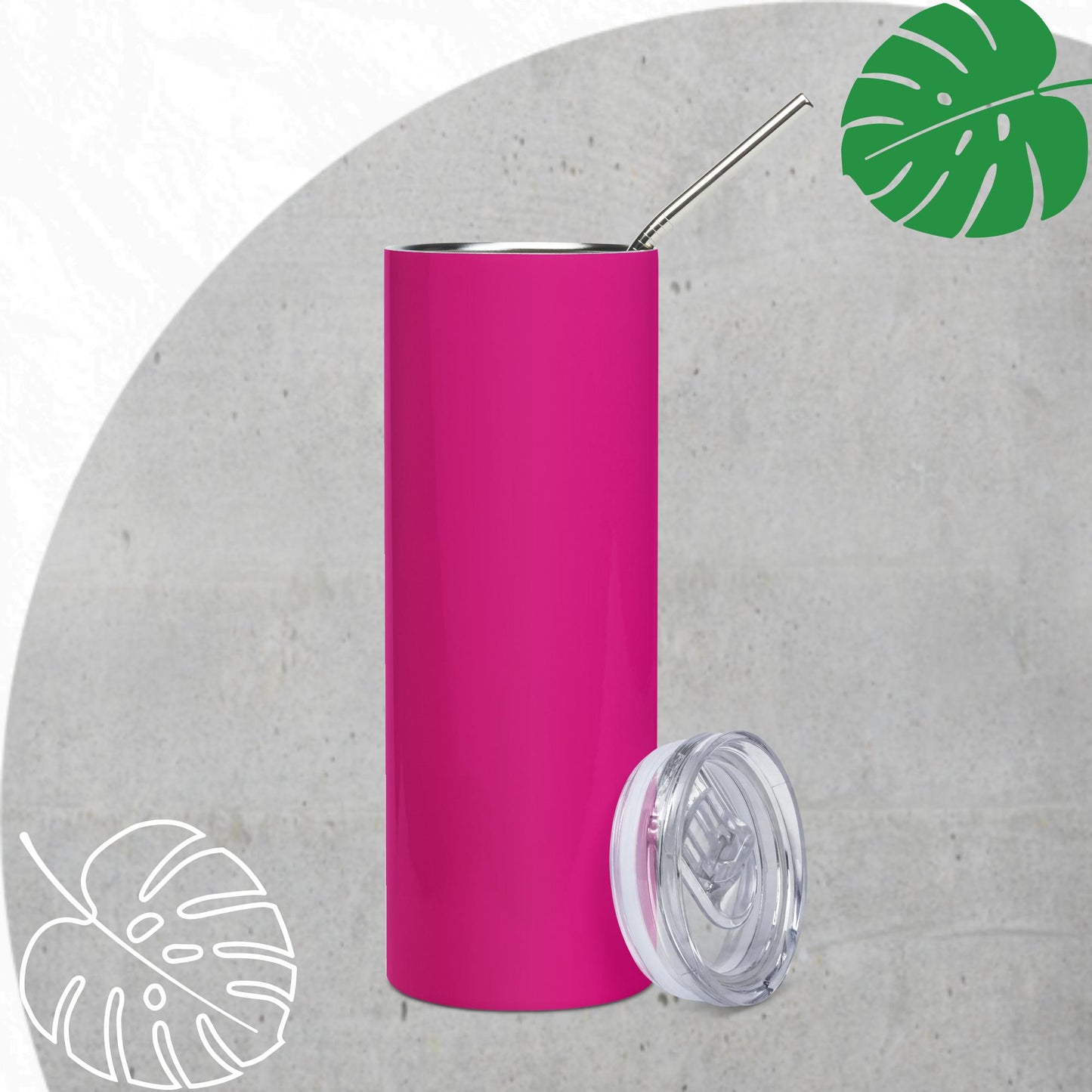 Fuchsia 20oz tumbler