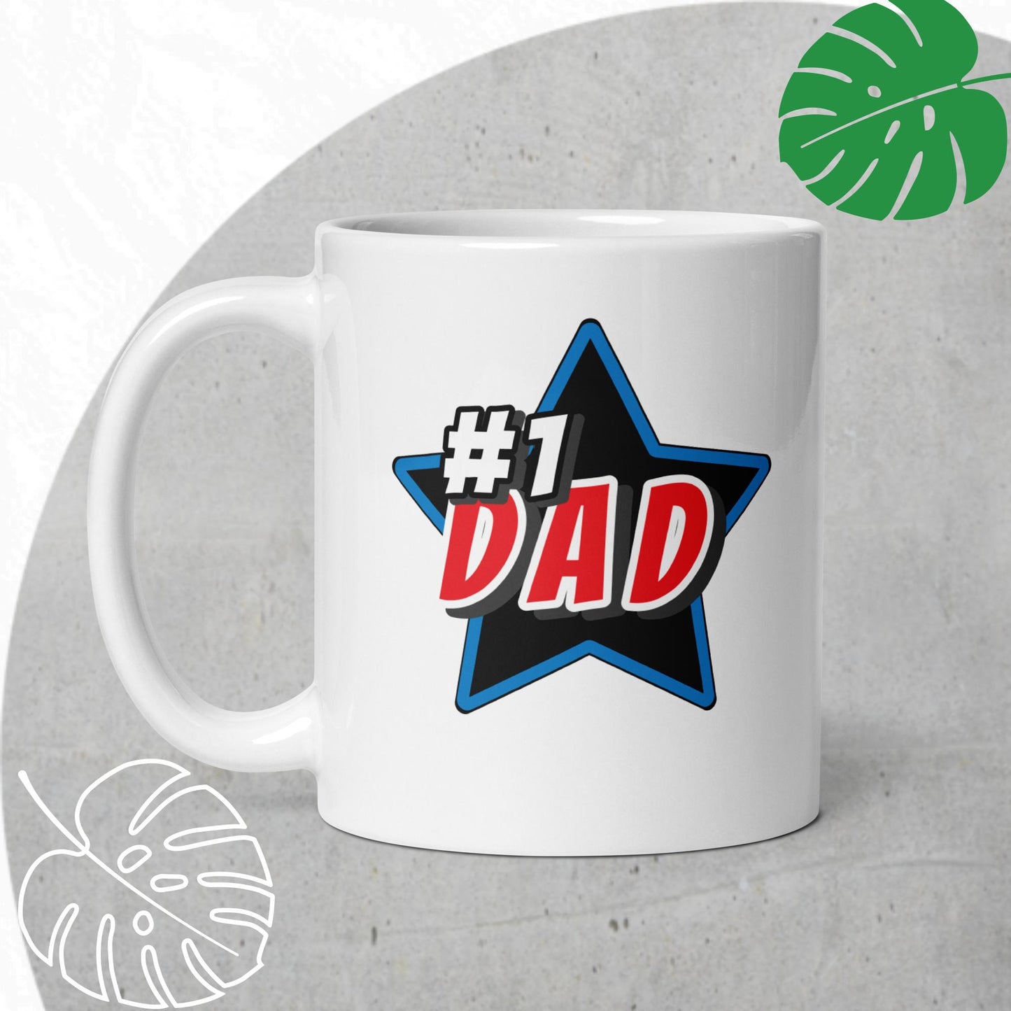 #1 Dad Mug