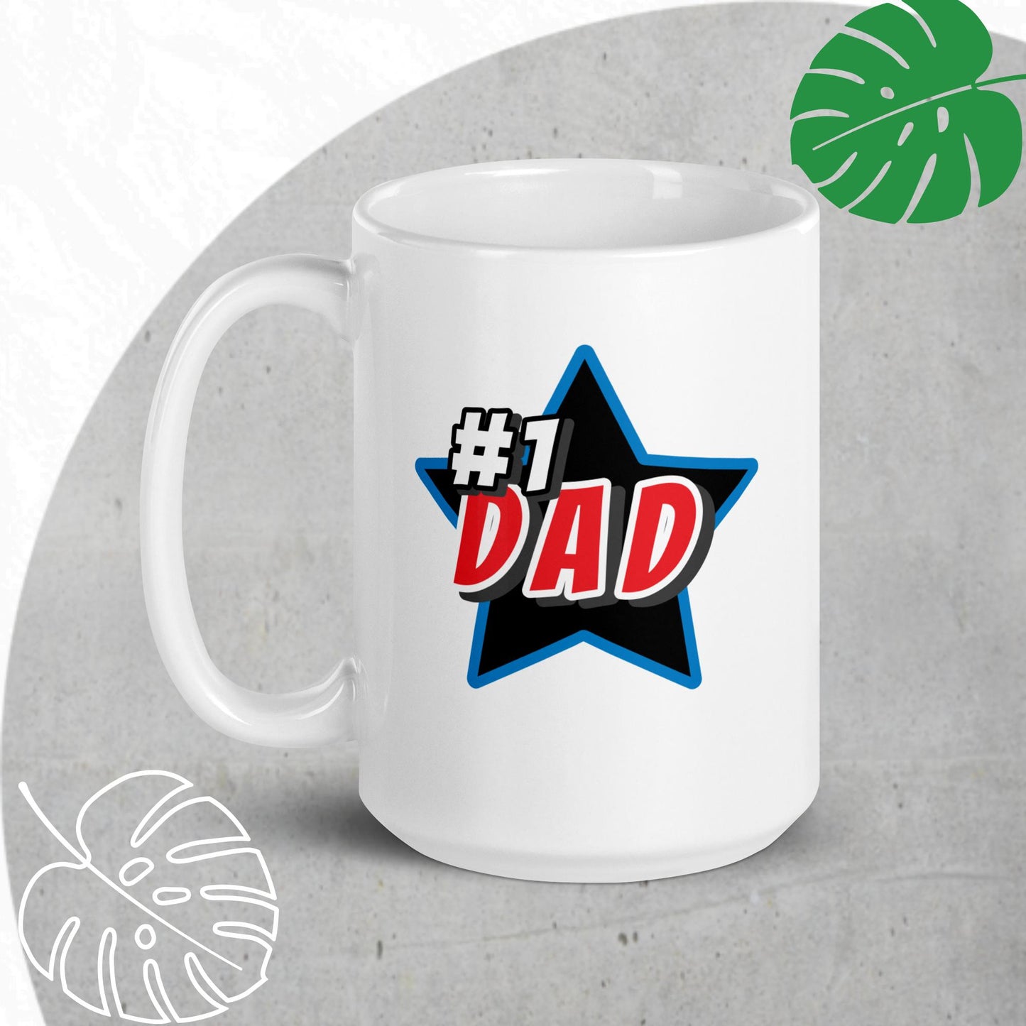 #1 Dad Mug