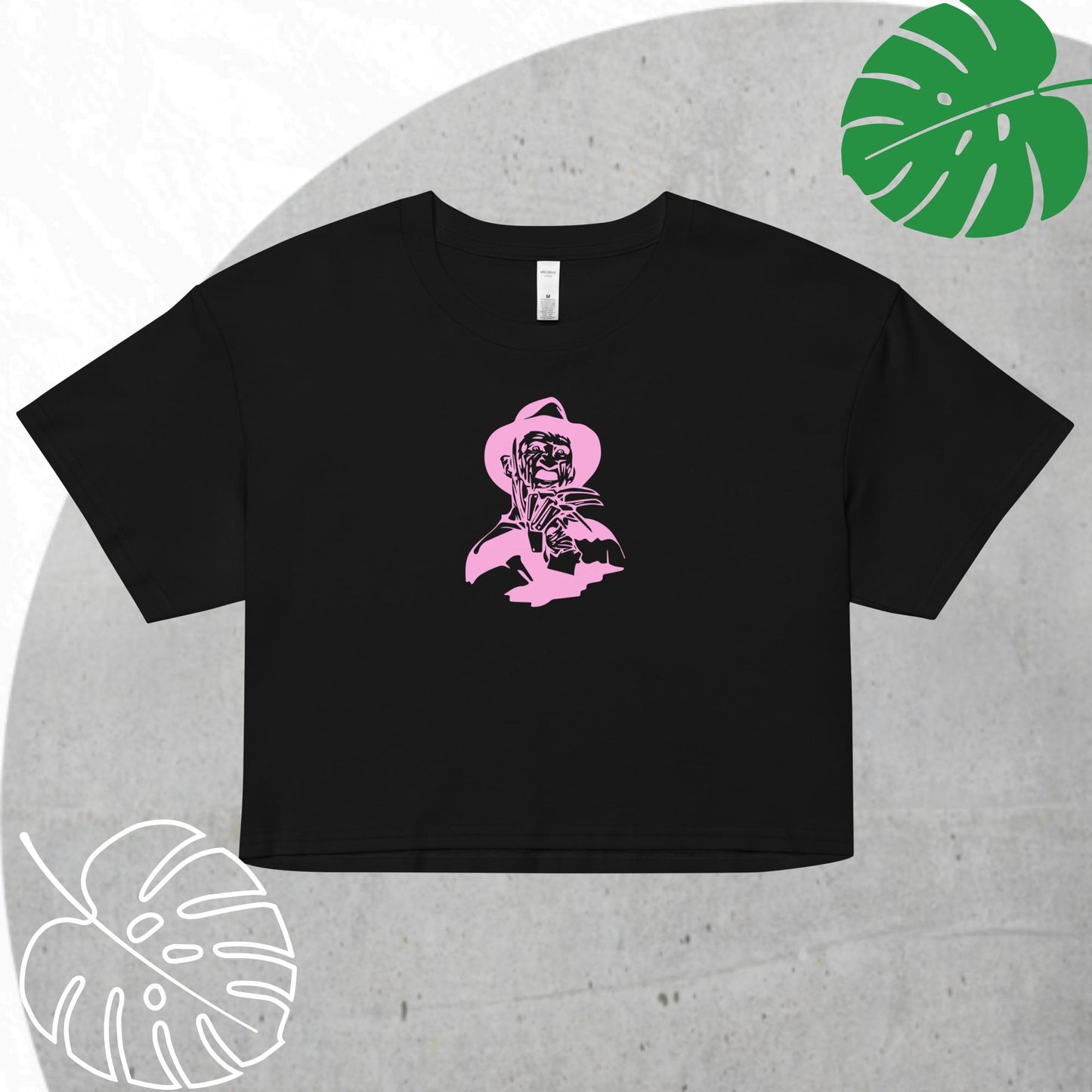 Spooky Demure crop top