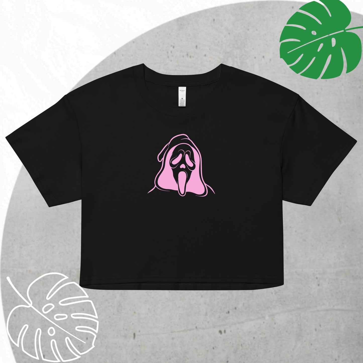 Spooky Demure crop top