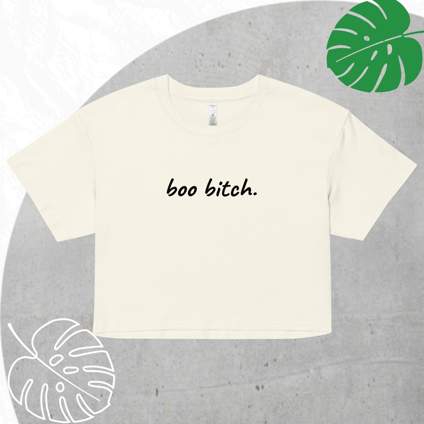 Boo Bitch crop top
