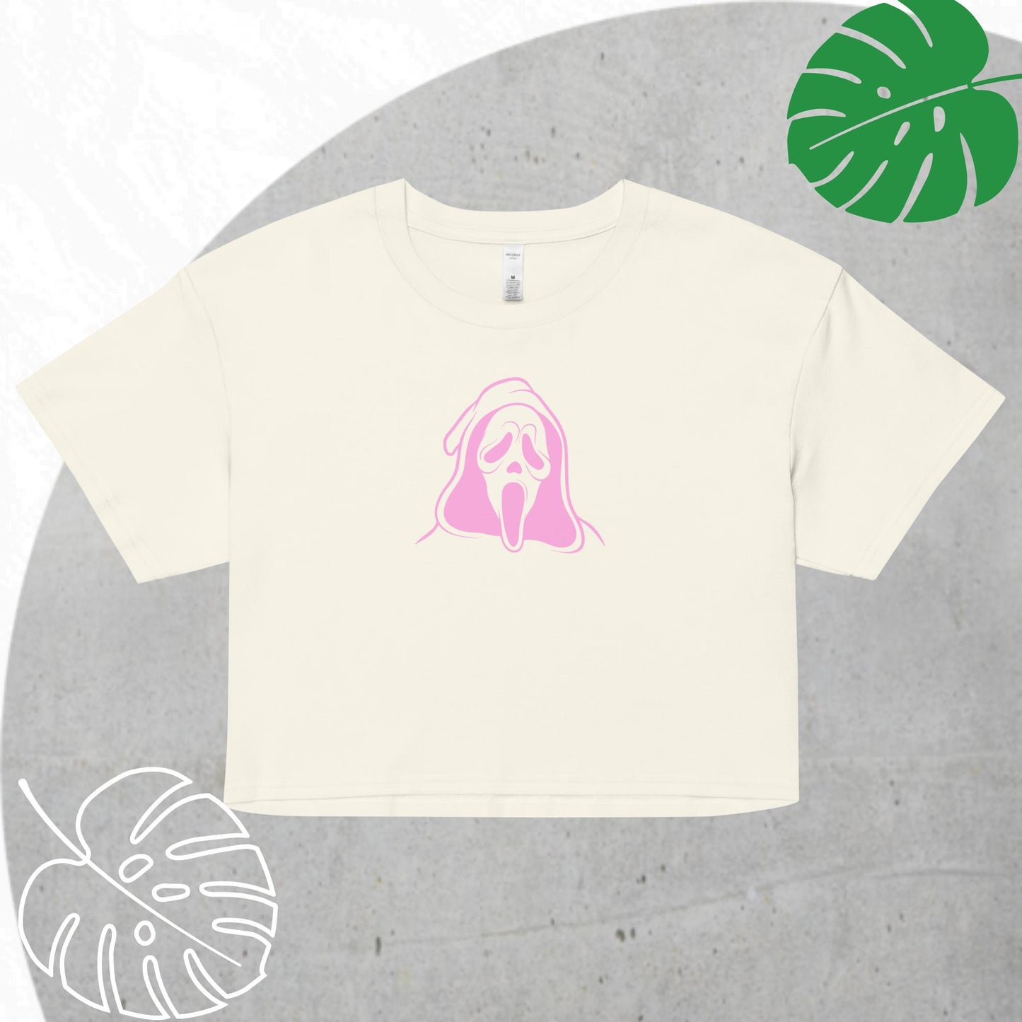 Spooky Demure crop top