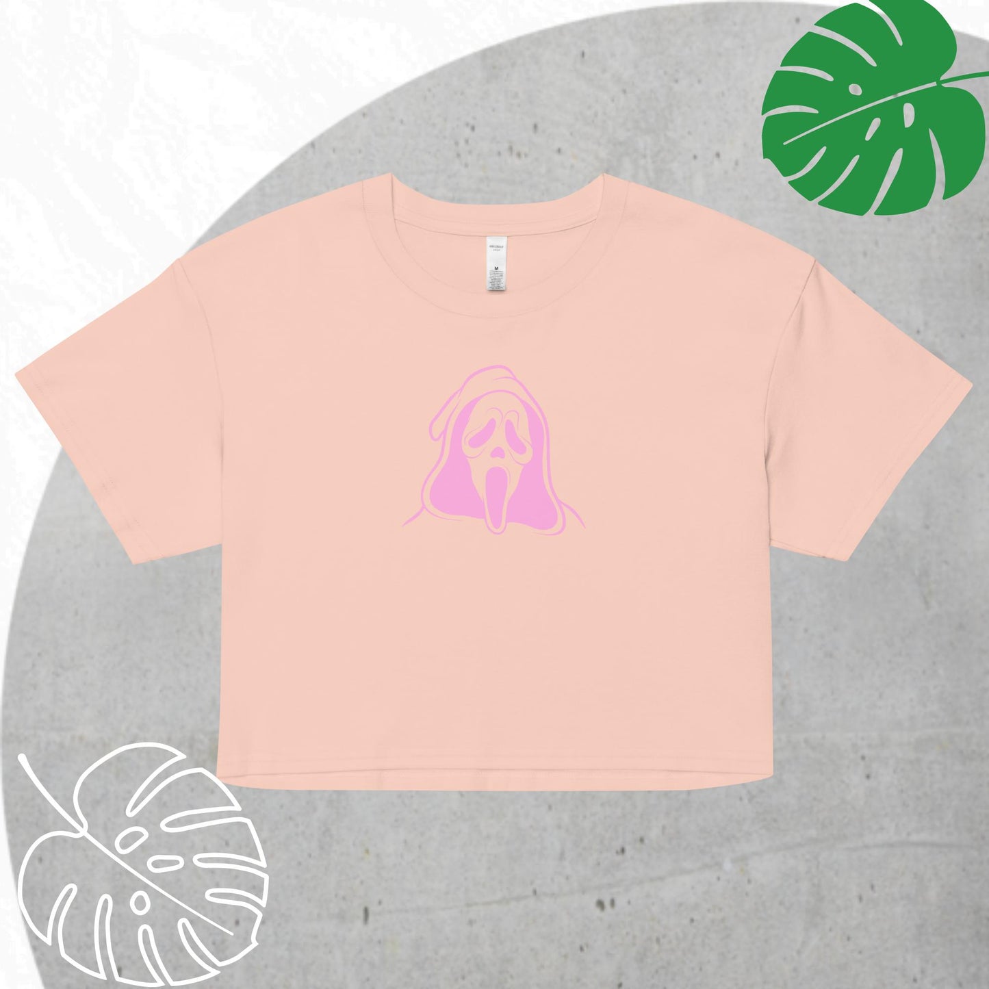 Spooky Demure crop top