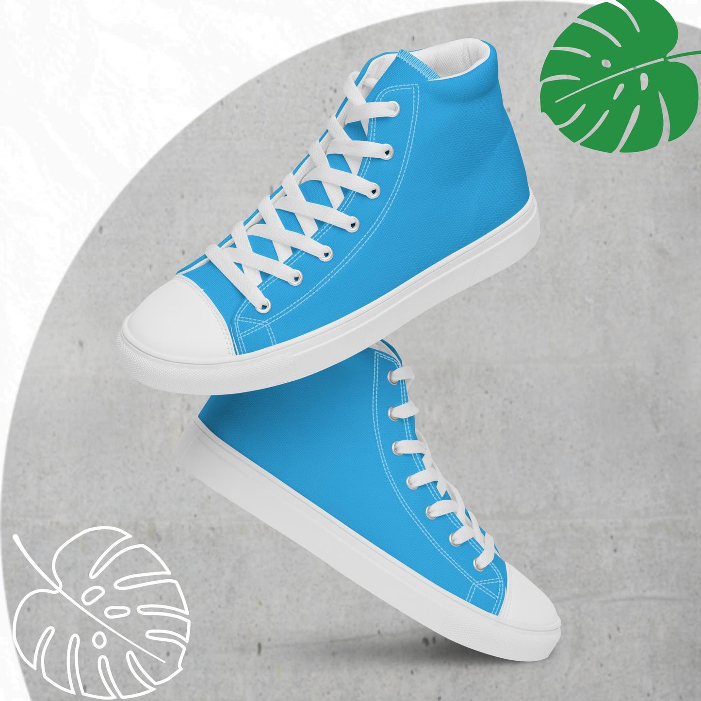 Blue (light) High-Tops